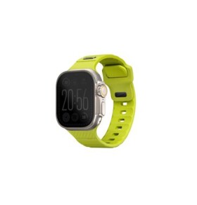 UNIQ Stride FKM řemínek pro Apple Watch 49 46 45 44 mm - LIME GREEN (zelená) (8886463688618)