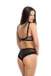 Polovyztužená dámská podprsenka semi soft BS 1124 Hera černá - Gaia 65F