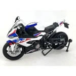 Welly Motocykl BMW S1000RR 1:12 bílá
