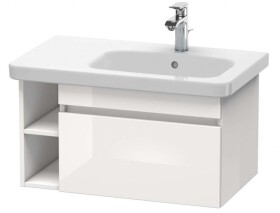 DURAVIT - DuraStyle Umyvadlová skříňka 40x73x45 cm, 1 zásuvka, lesklá bílá DS639302222