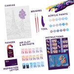 OKTO Malba a 3D modelování obraz "Greetings from Paris" 30x40 cm, OKTO, W051120