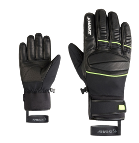 Ziener GOMIN-Z AS®, Black/Lime Velikost č.: 8
