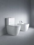 DURAVIT - ME by Starck WC kombi mísa, s HygieneGlaze, alpská bílá 2170092000