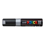 Popisovač Posca PC-8K, mm, stříbrná