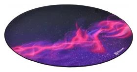 Arozzi ZONA Round Floor Pad Purple Galaxy / Ochranná podložka na podlahu / kulatá / design Purple Galaxy (AZ-ZONA-PAD-GALAXY)