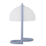 Bloomingville Stolní lampa Favour Blue, modrá barva, kov, plast