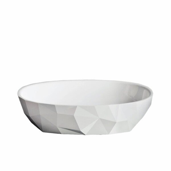 Umyvadlo na desku SAT Meda 56x37 cm bez otvoru pro baterii SATME5637 SATME5637