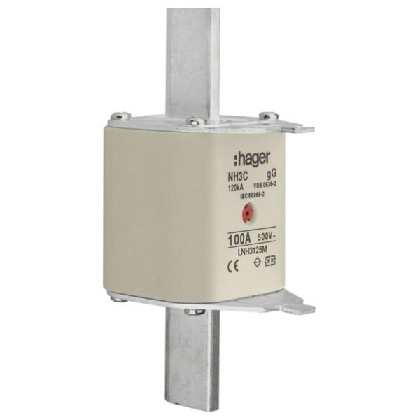 Hager LNH3125M NH pojistka 125 A 3 ks