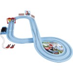 Autodráha Carrera First Auta/Cars 2,4m plast + 2 auta na baterie v krabici 50x30x8cm