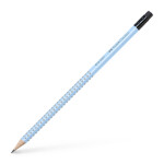 Faber-Castell GRIP 2001 grafitová tužka 2B s gumou nebesky modrá