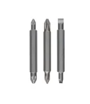 BOSCH 2607001745 / 3-dílná sada oboustranných bitů / Délka 60 mm (2607001745)