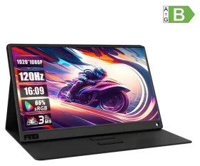 15,6" Zeuslap P15A / Přenosný monitor / IPS / FHD 1920 × 1080 / 120 Hz / USB-C / mini HDMI (P15A)