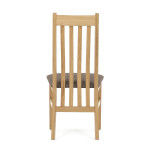 Jídelní židle, přírodní, masiv, C-2100 BR2