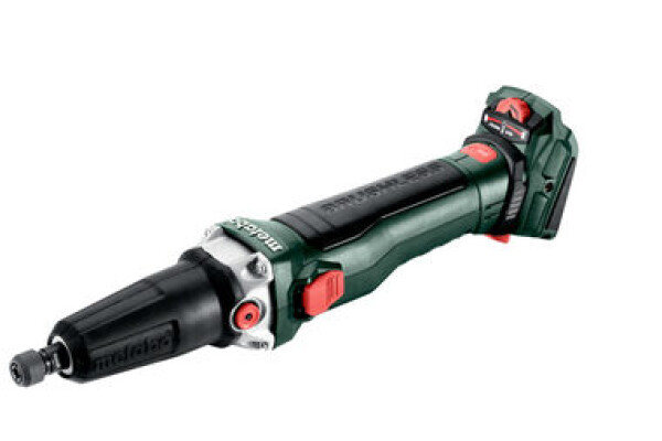 Metabo GVB 18 LTX BL 11-28 / Aku přímá bruska / 18V / 6 mm / 8000 až 28000 ot-min / bez aku / kufr (600826840)