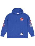 Mitchell & Ness Pánská mikina Detroit Pistons NBA Triple Check Hoodie Velikost: XL
