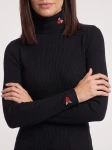 HOSH Dámský rolák Rosa černý Velikost: L/XL