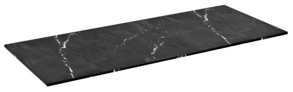SAPHO - SKARA deska Rockstone 101,2x12x46cm, black attica CG029-0598