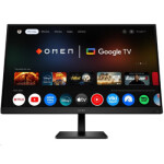 LCD HP OMEN 32x, 80 cm, 31,5", 4k IPS, 144Hz, 400 nits,Google TV, HDMI 2.0,DP 1.4,USB-C 65W PD,USB-A EDF_1228531