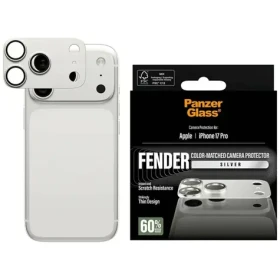 PanzerGlass FENDER Apple iPhone 17 Pro stříbrný ochranný hliníkový prvek fotoaparátu (PG59749)