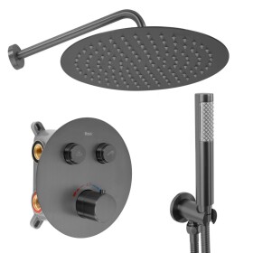 REA - Podomítková sprchová sada Lungo Titan + BOX REA-P6385