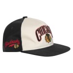 Outerstuff Dětská kšiltovka Chicago Blackhawks NHL Flatbrim Arch Deadstock Snapback