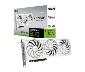 ASUS VGA NVIDIA GeForce RTX 5070 PRIME 12GB OC WHITE, 12GB GDDR7, 3xDP, 1xHDMI EDF_1887674