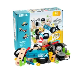 BRIO Builder tahací motorová stavebnice 67 ks