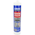 Tmel lepící Ceys TOTAL TECH Experess, bílý, 290ml