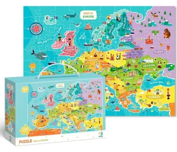 DODO Puzzle Mapa Evropy
