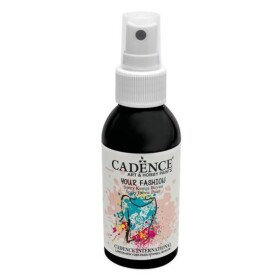 Textilní sprej Cadence - černá / 100 ml
