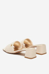 Pantofle NINE WEST S4S96897-01 Syntetický materiál