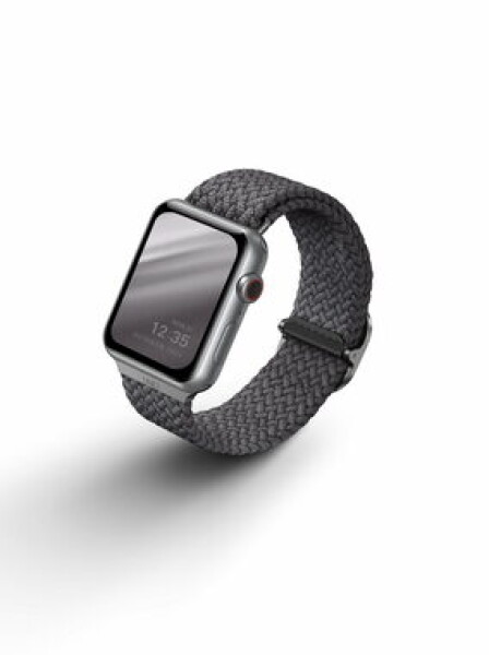 Uniq Aspen Braided řemínek pro Apple Watch 44/42mm šedý UNIQ-44MM-ASPGRY