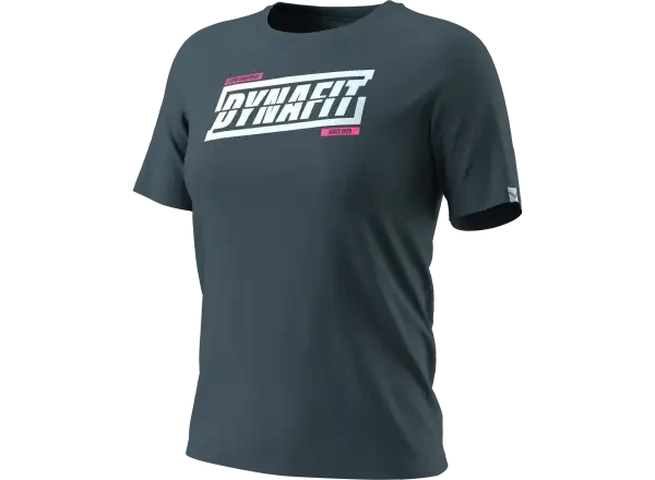 Dynafit Graphic Cotton dámské triko krátký rukáv Cinder/Tabloid vel. M