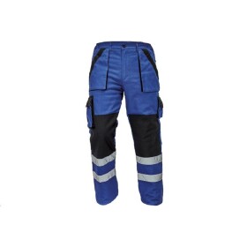 Montérkové kalhoty MAX REFLEX WINTER pánskéDOPRODEJ!!! do pasu modro-černé 58 modro-černé