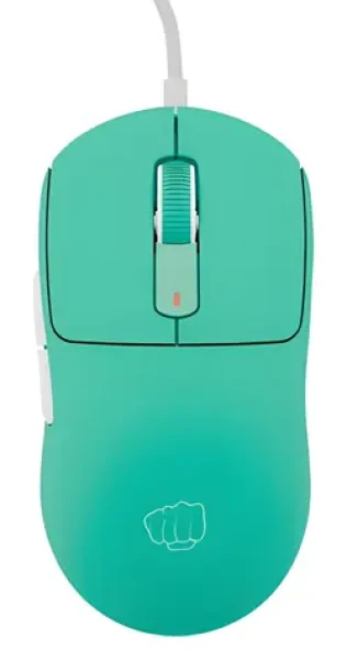 Fury Tanto T4 zelená / Herní myš / drátová / optická / 12000 DPI / 7 tlačítek (NFU-2201)