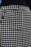 Houndstooth sukně Velikost: XS