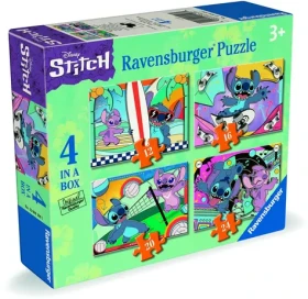 Ravensburger Puzzle Disney: Stitch: Zábavné aktivity 4 v 1