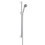 HANSGROHE - Crometta 85 Set sprchové hlavice, tyče a hadice, Green 6 l/min, chrom 27652000