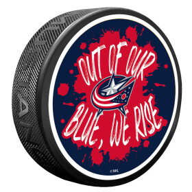 Mustang Puk Columbus Blue Jackets NHL Slogan