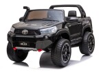 Mamido Dětské elektrické autíčko Toyota Hilux 4x4 lakované černé