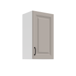 Horní skříňka Stilo 40 G-72 1F Barva korpusu: Bílá, Barva dvířek: Clay Grey