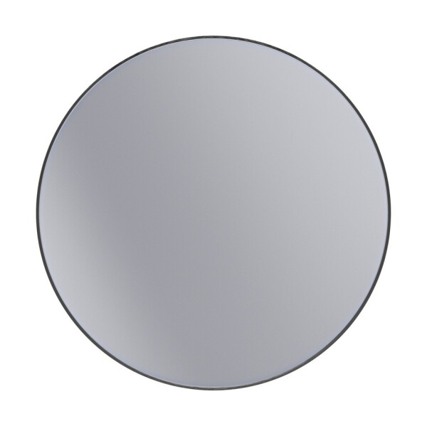 Erga Round, kulaté zrcadlo 100cm, černý rám, ERG-V01-ROUND-1010-BK