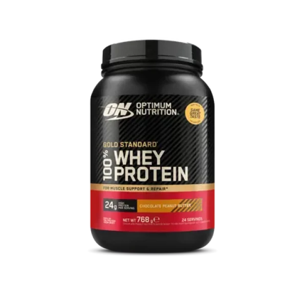 100% Whey Gold Standard - Optimum Nutrition (čokoláda arašidové máslo, 768 g) (4248-106-768g-chocolatepeanutbutter)