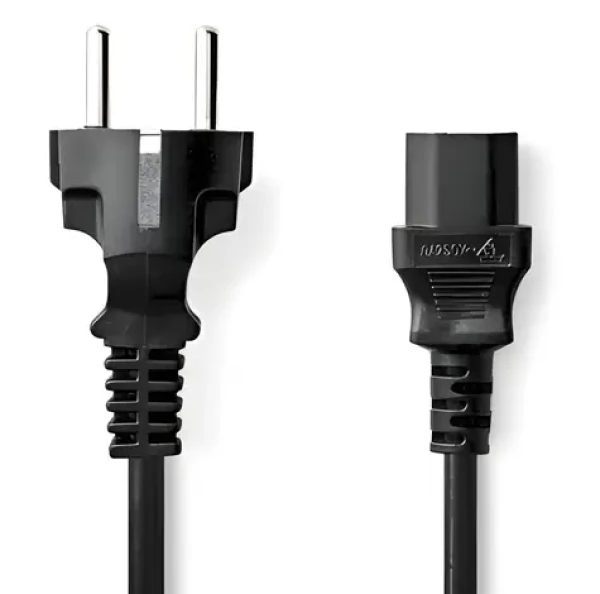 NEDIS napájecí kabel 10 m černá / Napájecí kabel / IEC-320-C13 / Schuko / přímý / 10A (CEGL10030BK100)
