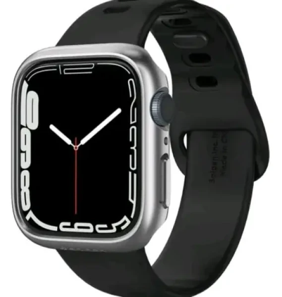 Spigen Thin Fit, graphite - Apple Watch 7 45mm ACS04178