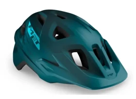 MTB helma MET Echo petrol modrá matná