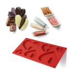 Dortisimo Silikonová forma na čokoládu Srdce