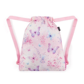 Bagmaster školní sáček na přezůvky/tělocvik DOPI 25 A – motýlci