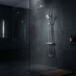 REA - Sprchová sada bez výtoku s termostatem Lungo Chrome REA-P6735