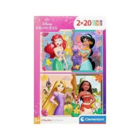 Puzzle Disney Princezny 2x20 dílků